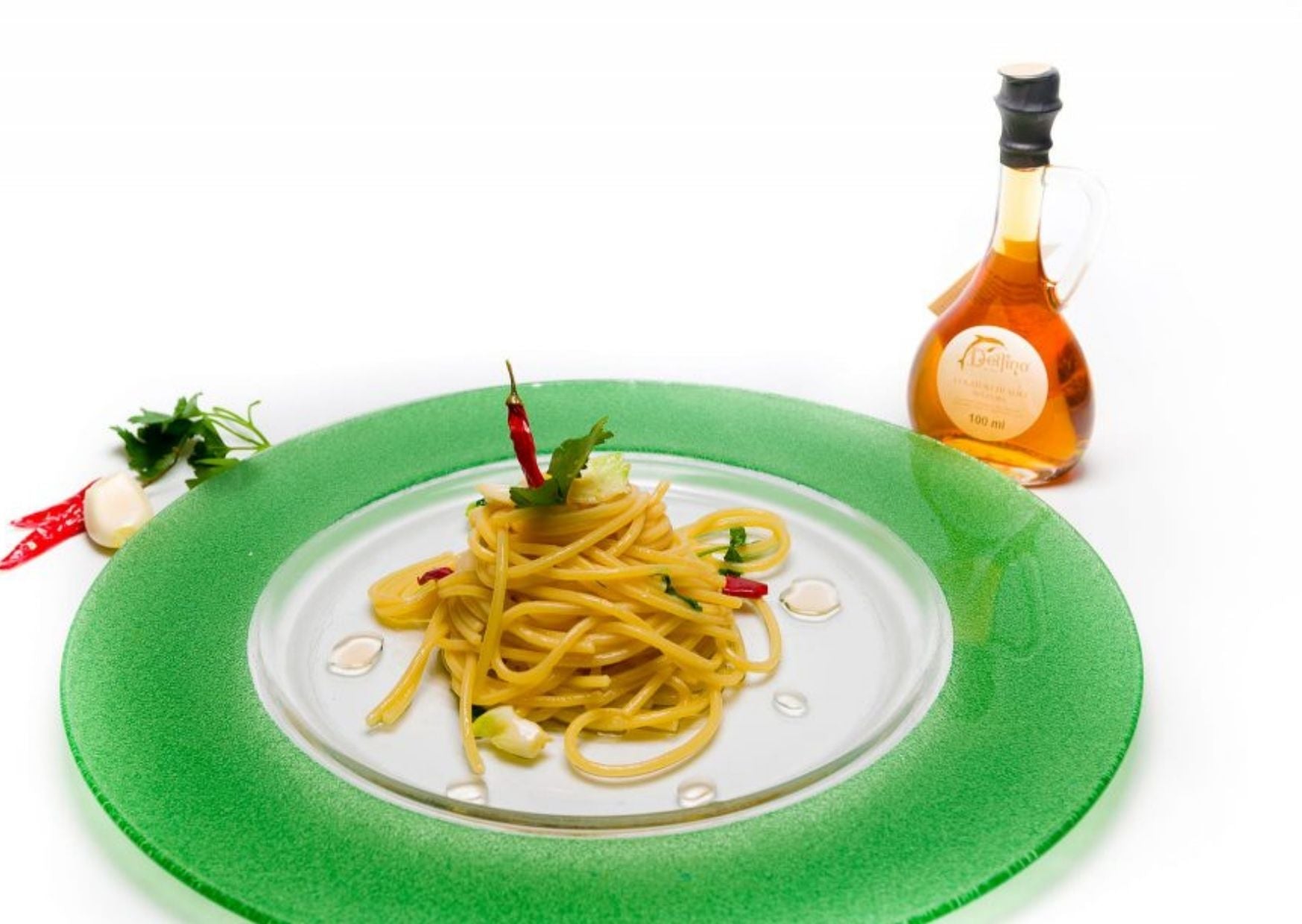 Spaghetti with colatura di alici