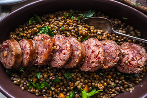 Cotechino With Lentils by WOOP Evo Chef