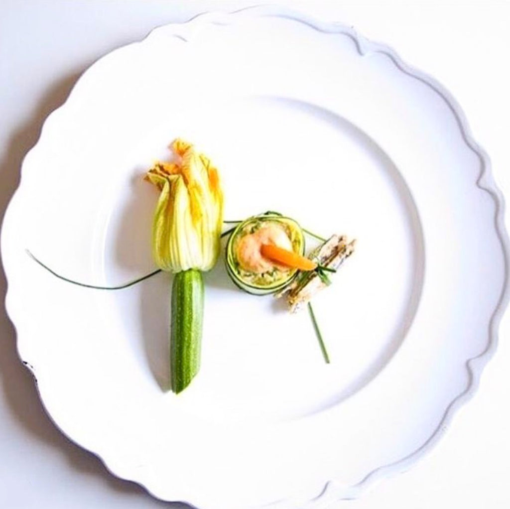 Zucchini rolls by chef Simona Ranieri